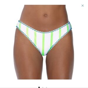 🌊🦎Mix & Match Striped Bikini Swim Bottoms by SO, Jrs sz XXL